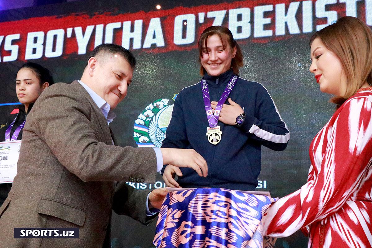 Бокс. Тақдирлаш маросими (қизлар)