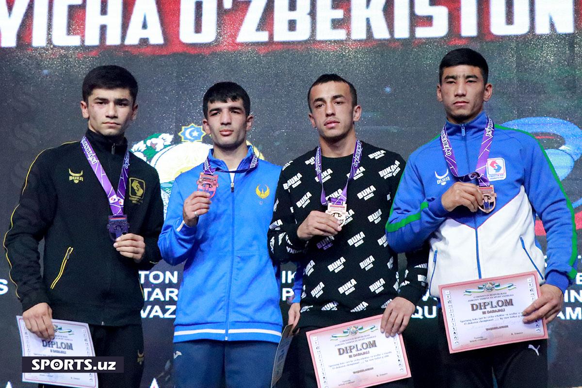 Бокс. Чемпионлар тақдирланди (эркаклар)
