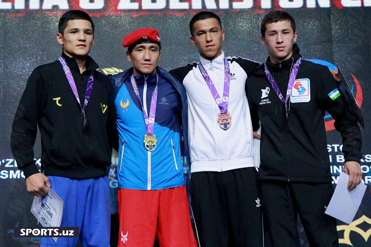 Бокс. Чемпионлар тақдирланди (эркаклар)