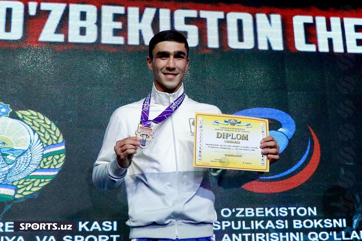Бокс. Чемпионлар тақдирланди (эркаклар)