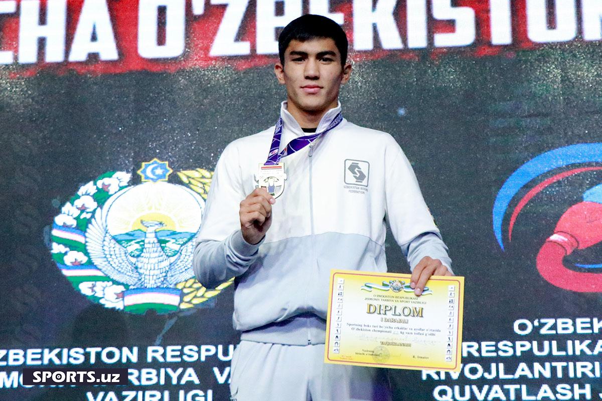 Бокс. Чемпионлар тақдирланди (эркаклар)