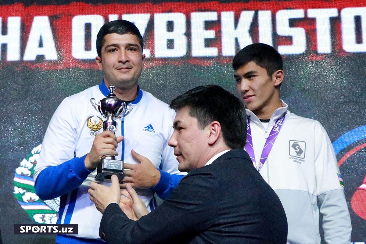 Бокс. Чемпионлар тақдирланди (эркаклар)