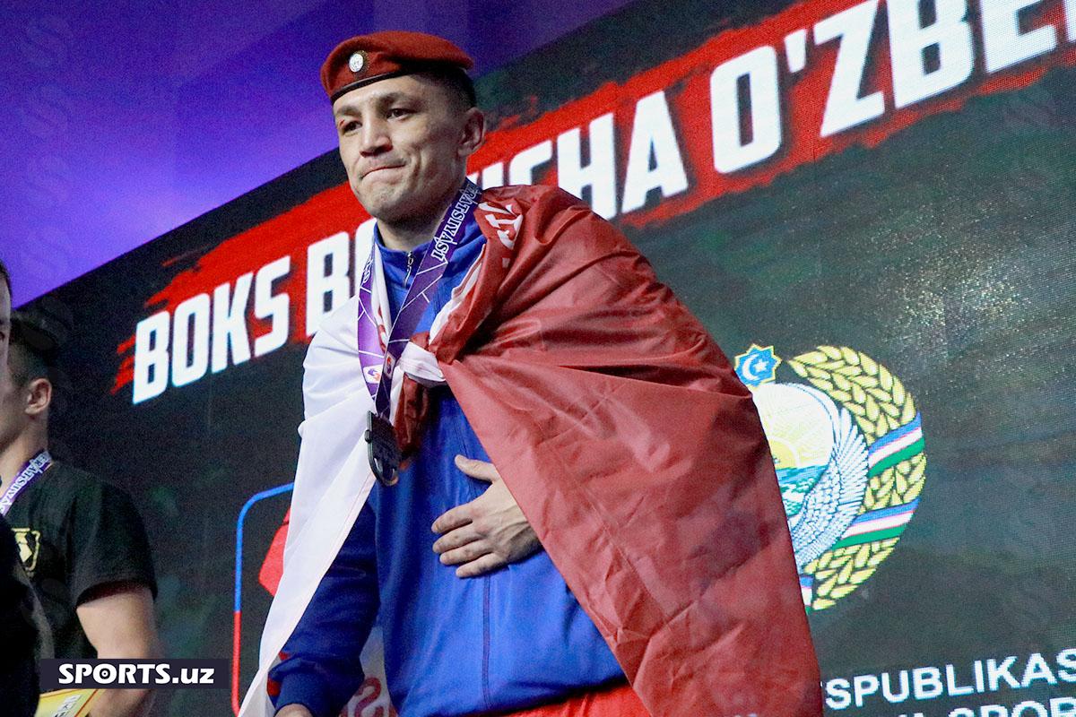 Бокс. Чемпионлар тақдирланди (эркаклар)