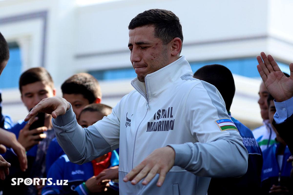 isroil madrimov kutib olish 07-10-2019