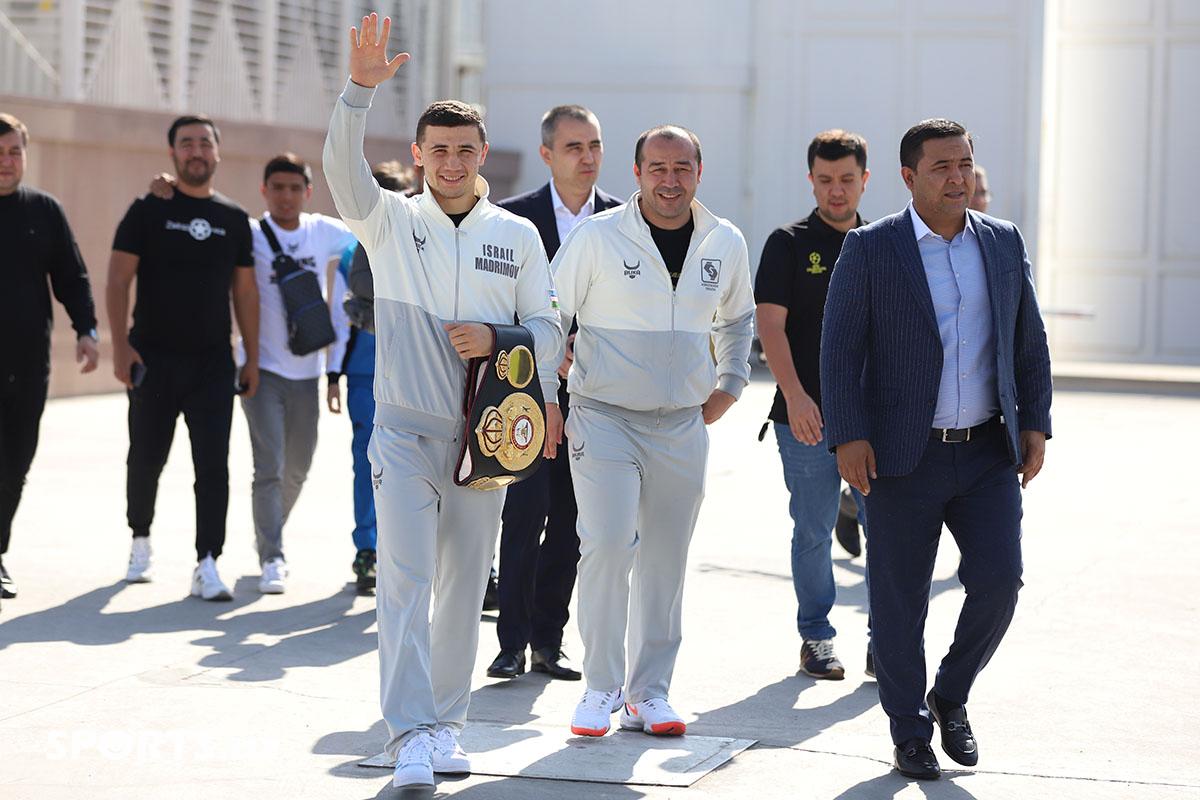 isroil madrimov kutib olish 07-10-2019