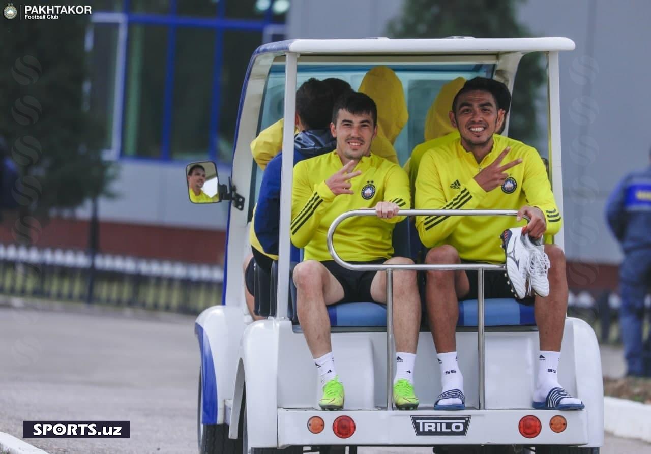 Pakhtakor mashg'ulot