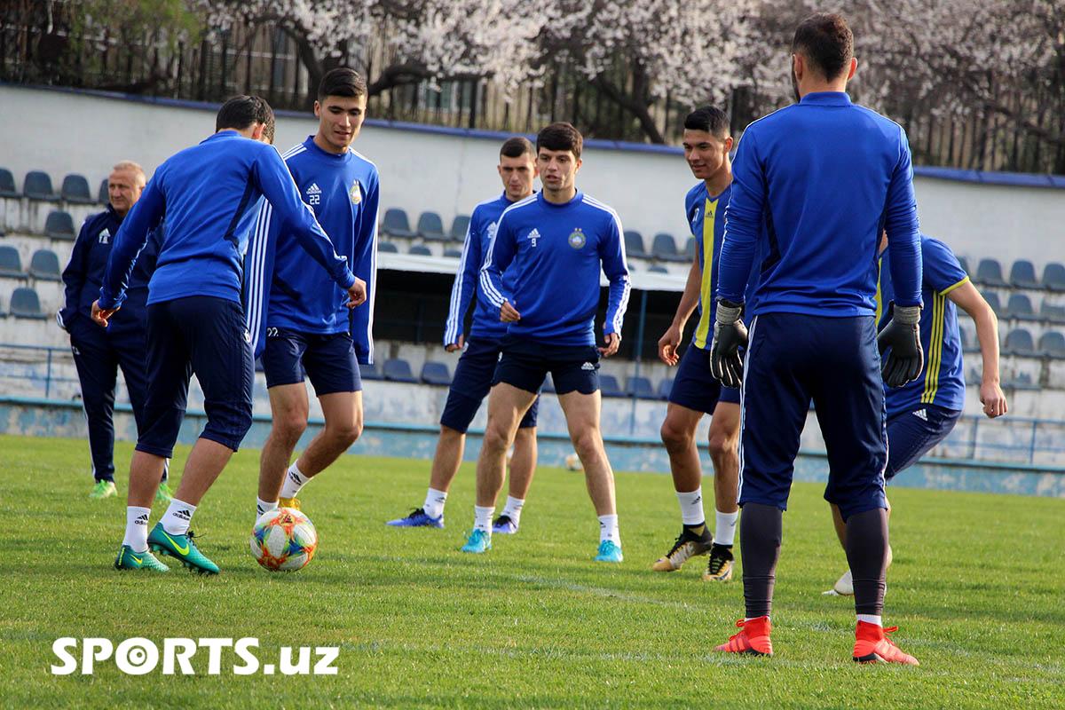 pakhtakor training 11-03-2019