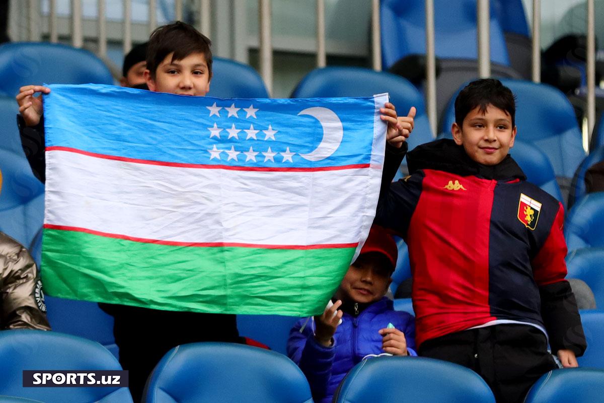 Uzbekistan - Iraq muxlislar