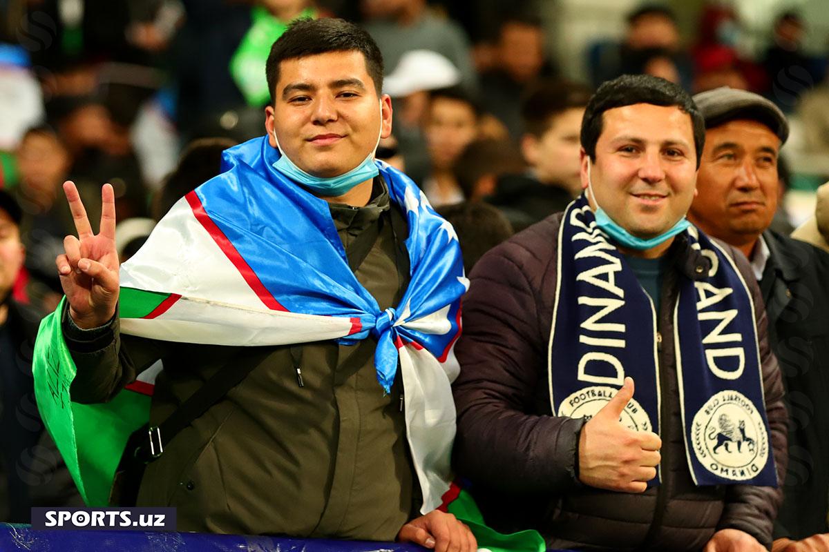 Uzbekistan - Iraq muxlislar