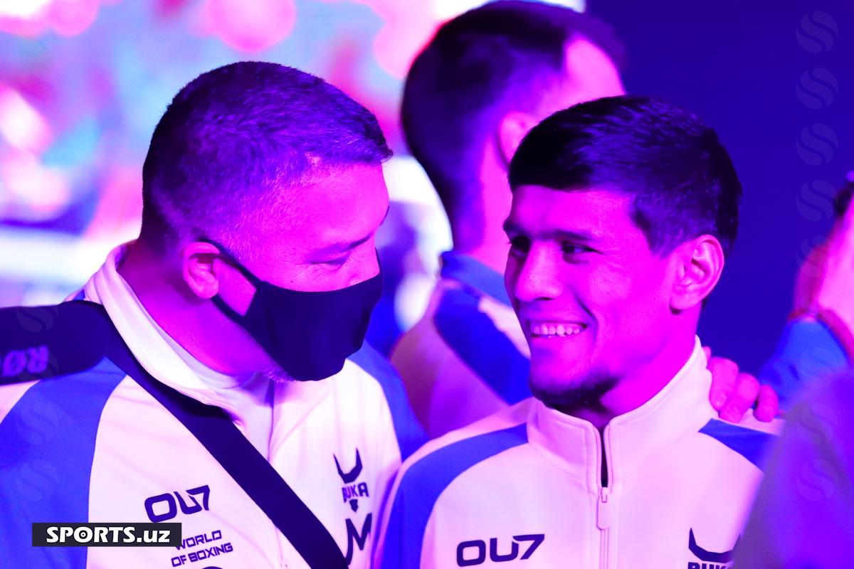 Boks face to face
