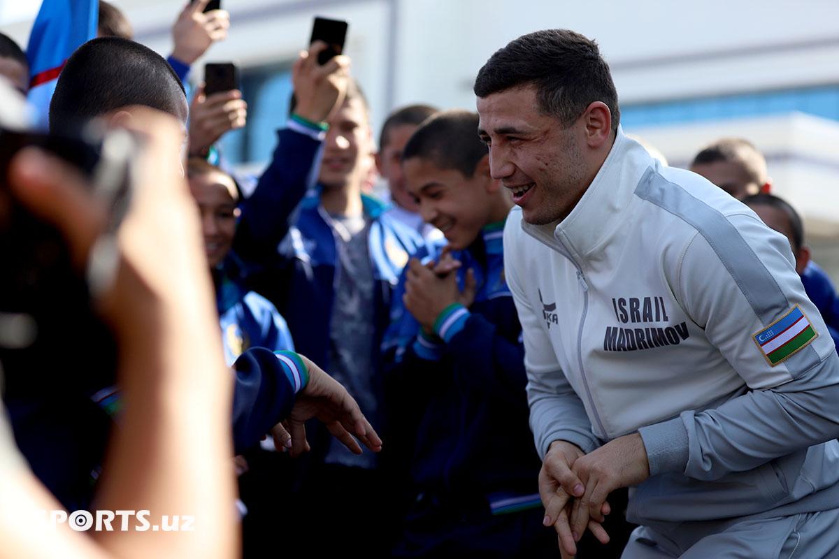 isroil madrimov kutib olish 07-10-2019