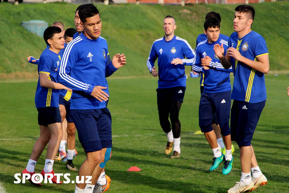 pakhtakor training 11-03-2019