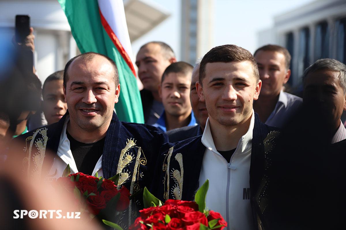 isroil madrimov kutib olish 07-10-2019