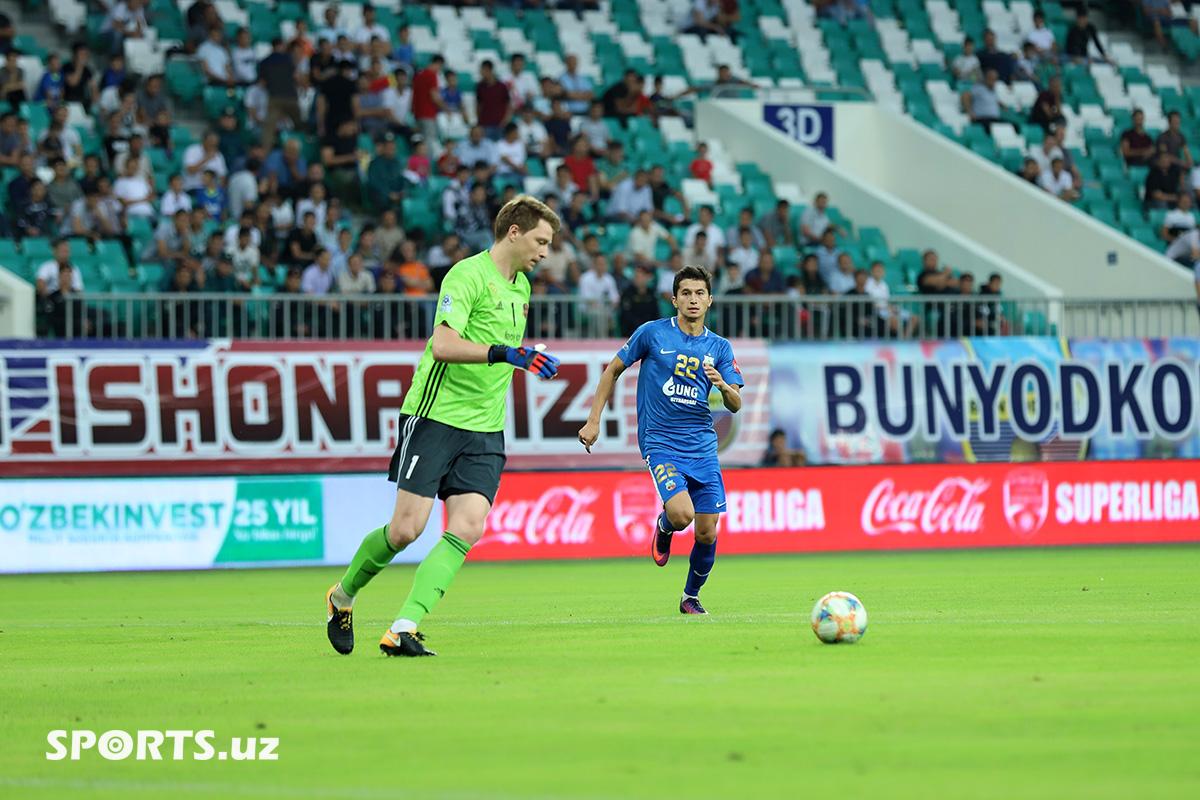 Super League. Bunyodkor vs Kizilkum
