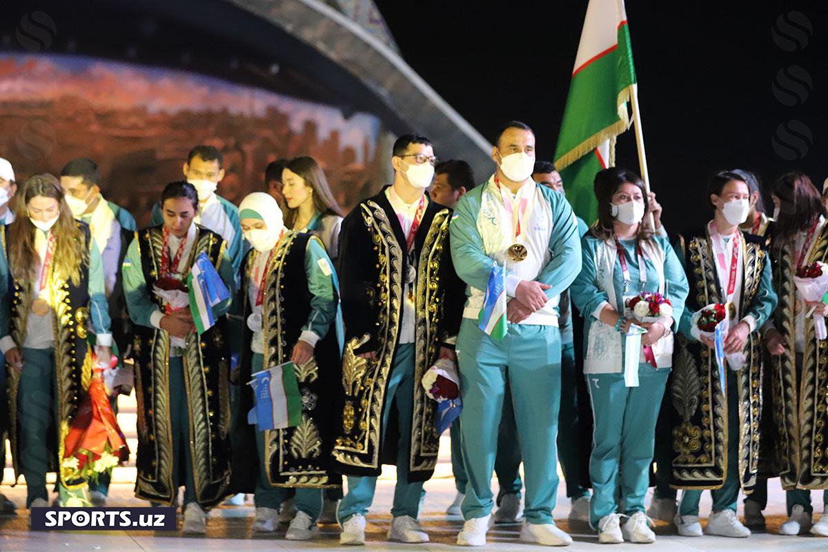 Paralimpiya kutib olish