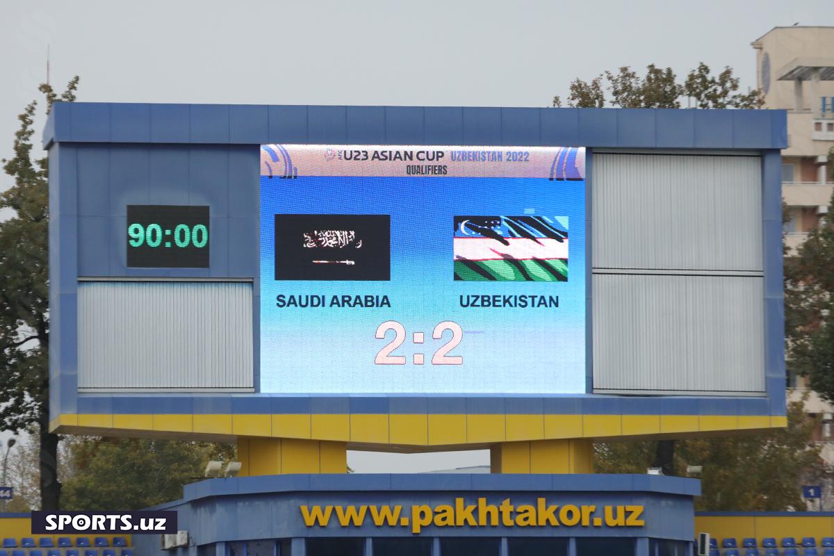 U-23. Uzbekisan – Saudiya 27/10/21