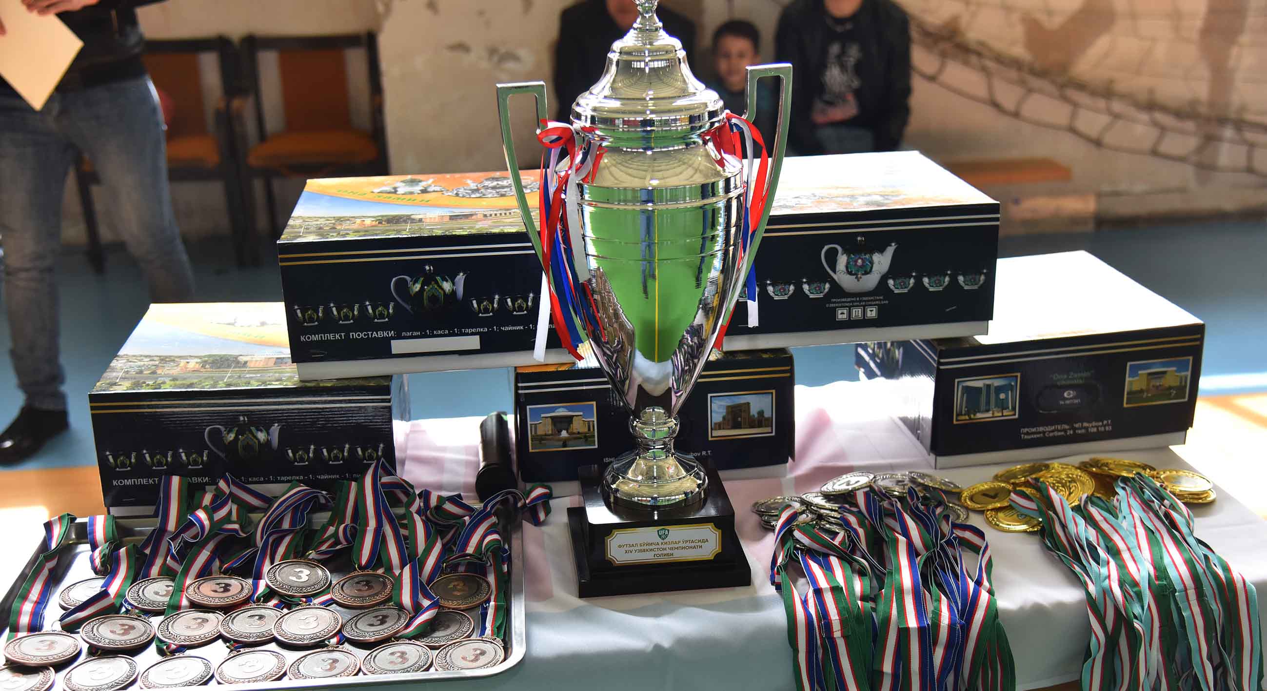 Uzbekistan Women's Futsal Championship Awarding Ceremony in photos