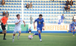 В матче "Машъал" - "Навбахор" счет не открылся