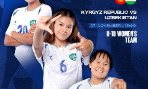 Женская сборная Узбекистана U18 сегодня сыграет с Кыргызстаном