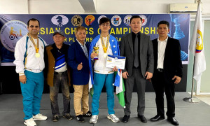Пара шахматчимиз Осиё чемпиони бўлди!