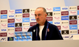 Самвел Бабаян: "Ишонаманки, жамоамизни потенциали юқори"