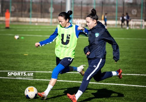 Женская сборная Узбекистана начала учебно-тренировочные сборы