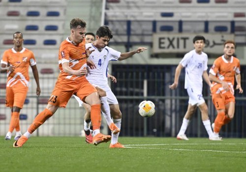 Сборная Узбекистана одержала победу в товарищеском матче