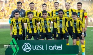 "Нефтчи" в контрольном матче одержал победу с крупным счетом