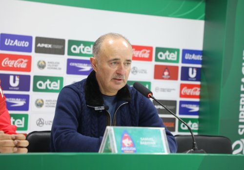 Самвел Бабаян: "Ҳар бир футболчи ва мураббий бундай муҳитда ўйнашни орзу қилишади"