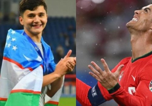 Ҳусанов Роналдуга қарши!