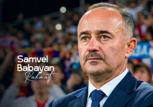 Rasman! Samvel Babayan o‘z xohishi bilan lavozimidan ozod etildi