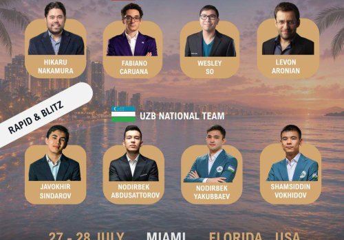 AQSh — Oʻzbekiston: Mayamida kuchli shaxmat qarama-qarshiligi