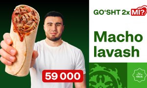 EVOS ikki karra go‘shtli "Macho" to‘plaminisotuvga chiqardi