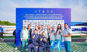 На ЧА по гребле на байдарках и каноэ наши спортсмены завоевали 19 медалей