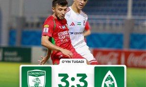«Локомотив» и «Андижан» устроили голевое шоу