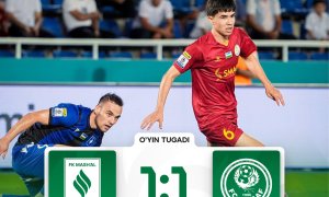 «Насаф» сыграл вничью с «Машъалом»