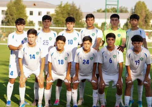 Сборная Узбекистана U-16 разгромила «Дустлик» со счётом 6:0